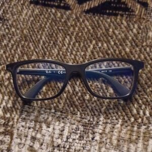 4/$40 Ray-Ban Matte Black Eyeglasses